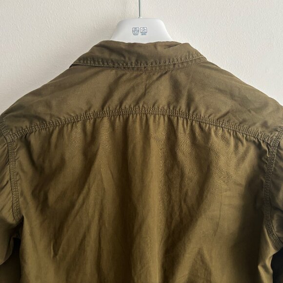 Engineered Garments Olive Green Button-up Work Shirt - Medium mi USA - Picture 5 of 12